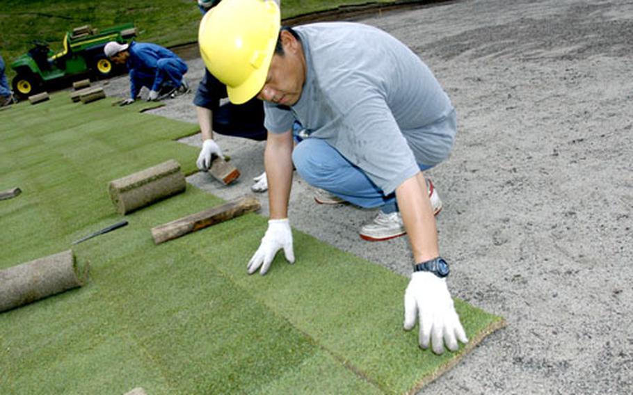 No. 10 hole at Misawa course getting a facelift Stars and Stripes